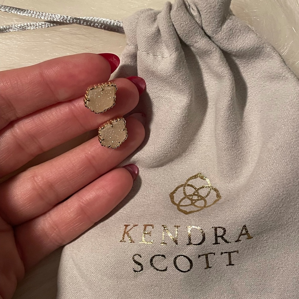 Kendra Scott Gold Tessa Studs